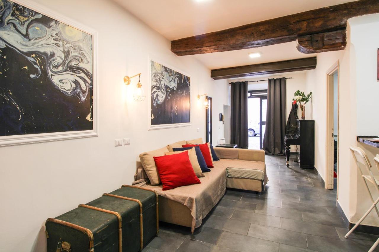 Charming Large Apartment - 3 Bedroom In Trastevere โรม ภายนอก รูปภาพ